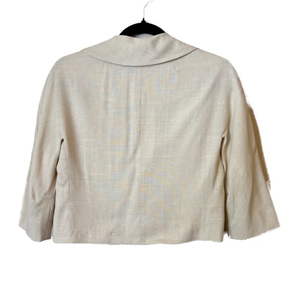 Jack Bloom California Vintage Short Blazer 3/4 Sleeves Lined - Picture 3 of 11